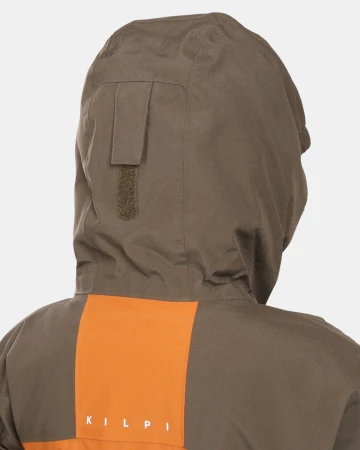 KILPI DENVER-JB Khaki dětská lyžařská bunda