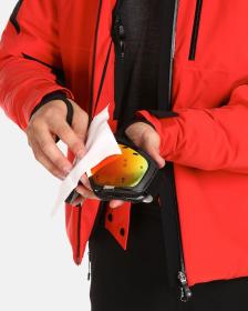 KILPI DEXEN-M Červená pánská lyžařská bunda