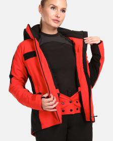 KILPI DEXEN-W Červená dámská lyžařská bunda