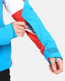 KILPI DEXEN-W Černá - červená dámská lyžařská bunda