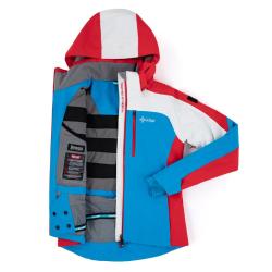 KILPI DEXEN-W Černá - červená dámská lyžařská bunda