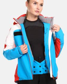 KILPI DEXEN-W Černá - červená dámská lyžařská bunda