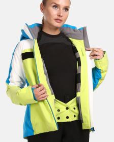 KILPI DEXEN-W Světle zelená dámská lyžařská bunda