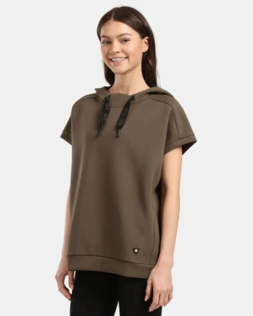 KILPI DIAN-W Khaki dámská mikina