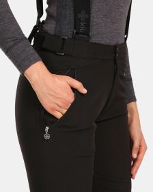KILPI DIONE-W Černé dámské softshellové lyžařské kalhoty