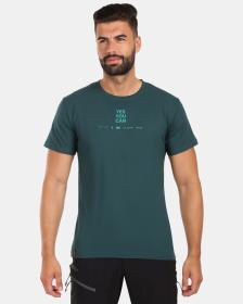 KILPI DISCOVER-M Tmavozelené pánske tričko KILPI DISCOVER-M Tmavozelené pánske tričko