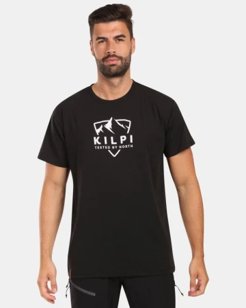 KILPI DIXIE-M Černé pánské tričko KILPI DIXIE-M Černé pánské tričko