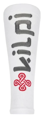 Kilpi DOMET-U bílý unisex kompresní návleky POUZE S (VÝPRODEJ)