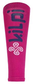 Kilpi DOMET-U růžový unisex kompresní návleky