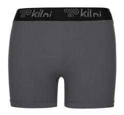Kilpi DOMINO-W tmavě šedé dámské sportovní šortky Kilpi DOMINO-W tmavě šedé dámské sportovní šortky