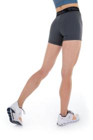 Kilpi DOMINO-W tmavo šedé dámske športové šortky