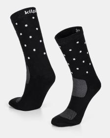 KILPI DOTS-U Černé ponožky