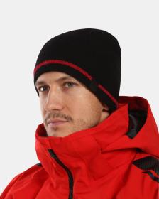 KILPI DRACO-M Červená pánská zimní čepice KILPI DRACO-M Červená pánská zimní čepice