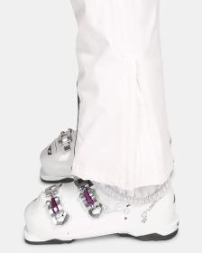 Kilpi ELARE-W Bílé dámské lyžařské kalhoty