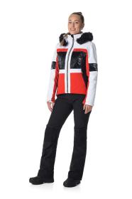 Kilpi ELZA-W Červená dámská lyžařská bunda