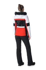 Kilpi ELZA-W Červená dámska lyžiarska bunda