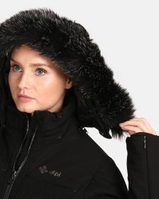 KILPI EMILIN-W Černá dámská lyžařská bunda