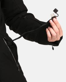 KILPI EMILIN-W Černá dámská lyžařská bunda