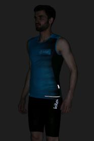 Kilpi EMILIO-M modré pánské běžecké tílko