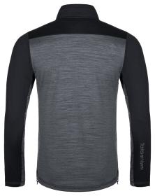 KILPI ERIN-M černá pánská funkční mikina