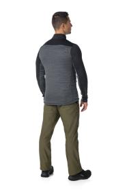 KILPI ERIN-M černá pánská funkční mikina