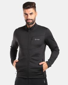 KILPI ERIN-M Černá pánská funkční mikina