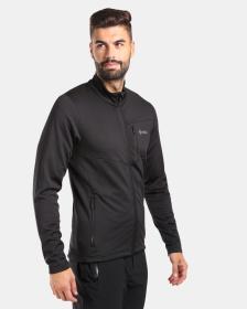 KILPI ERIN-M Černá pánská funkční mikina