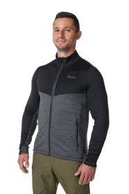 KILPI ERIN-M černá pánská funkční mikina