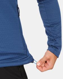 KILPI ERIN-M Tmavě modrá pánská fleecová mikina