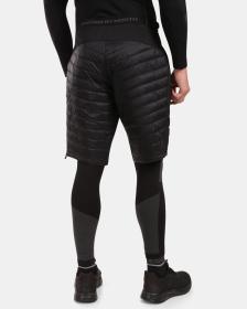 KILPI FANCY-M Černé pánské zateplené kraťasy