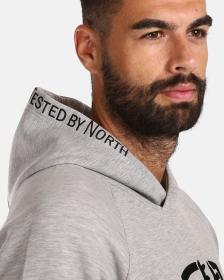 KILPI FJELA-M světle šedá pánská mikina