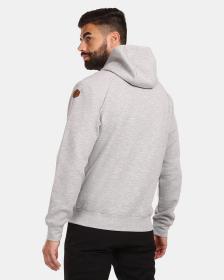 KILPI FJELA-M světle šedá pánská mikina