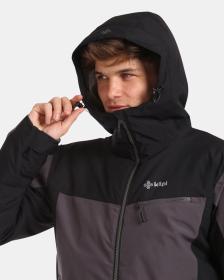 KILPI FLIP-M Černá pánská lyžařská bunda
