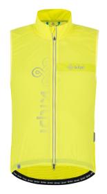 Kilpi FLOW-M světle zelená cyklistická vesta
