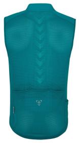 Kilpi FLOW-M tyrkysová pánská cyklistická vesta