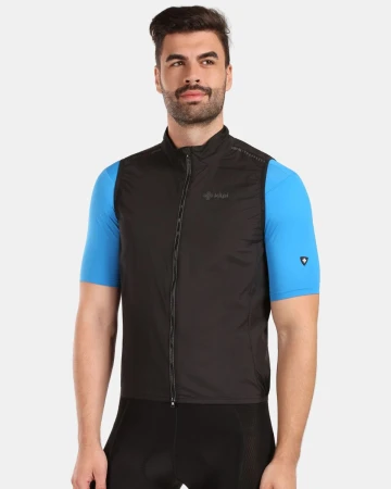 KILPI FLOW-U Černá unisex cyklistická vesta