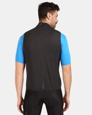 KILPI FLOW-U Černá unisex cyklistická vesta