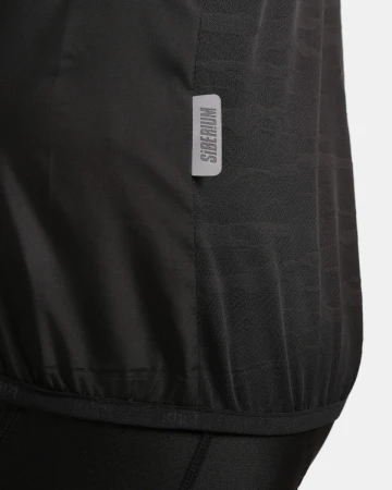 KILPI FLOW-U Černá unisex cyklistická vesta