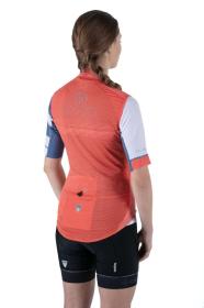 Kilpi FLOW-W korálová dámska bežecká vesta