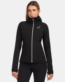 KILPI FRENSIS-W Černá dámská fleecová mikina KILPI FRENSIS-W Černá dámská fleecová mikina