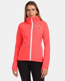 KILPI FRENSIS-W Růžová dámská fleecová mikina KILPI FRENSIS-W Růžová dámská fleecová mikina