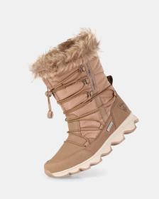 KILPI FROZEN HIGH WP-W Hnedé dámske snehule