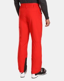 KILPI GABONE-M Červené pánske lyžiarske nohavice