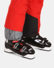 KILPI GABONE-M Červené pánske lyžiarske nohavice