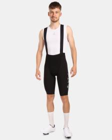 KILPI GAPON-M Čierne pánske cyklistické kraťasy