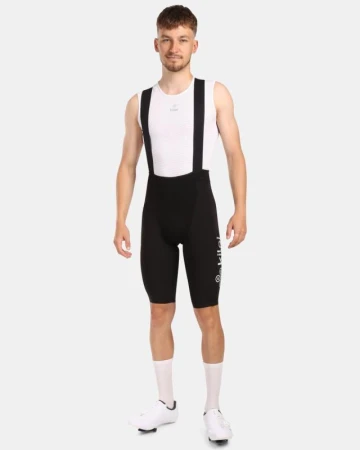 KILPI GAPON-M Černé pánské cyklistické kraťasy KILPI GAPON-M Černé pánské cyklistické kraťasy