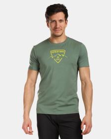 KILPI GAROVE-M Khaki pánské funkční tričko KILPI GAROVE-M Khaki pánské funkční tričko