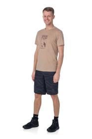 Kilpi GAROVE-M béžové pánske funkčné tričko