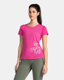 KILPI GAROVE-W Růžové dámské funkční tričko KILPI GAROVE-W Růžové dámské funkční tričko