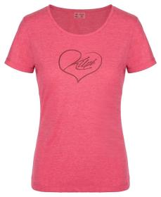 Kilpi GAROVE-W ružové dámske funkčné tričko